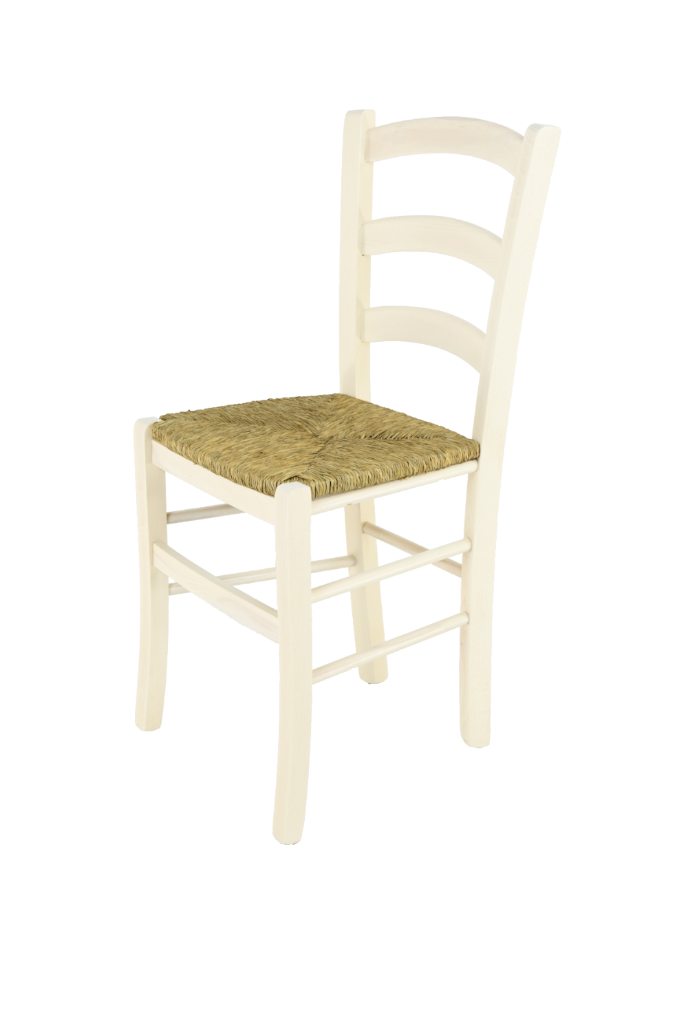 foto del prodotto t m c s tommychairs sedia modello cuore per cucina bar e sala da pranzo, robusta struttura in legno di faggio laccato bianco e seduta rivestita