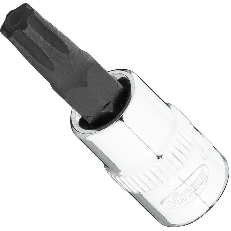 foto del prodotto t plus screwdriver socket v7037 ip30 attacco quadro, cavo, 1 4 di pollice 6,3 mm profilo interno torx plus size t30 