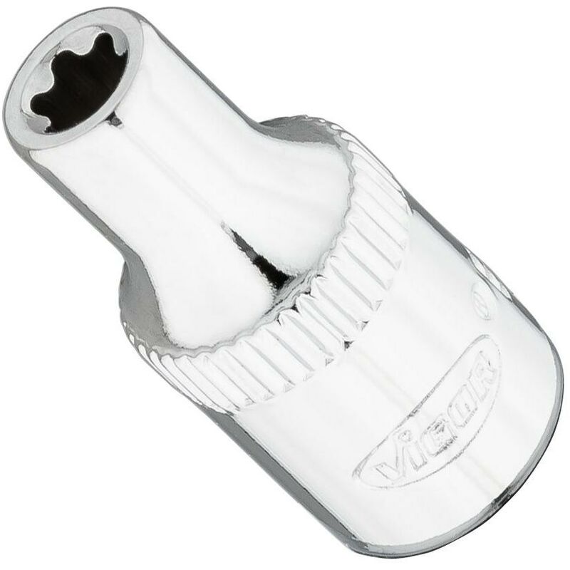 foto del prodotto t plus socket v7920 ep5 attacco quadro, cavo, 1 4 di pollice 6,3 mm profilo esterno torx plus size e5 