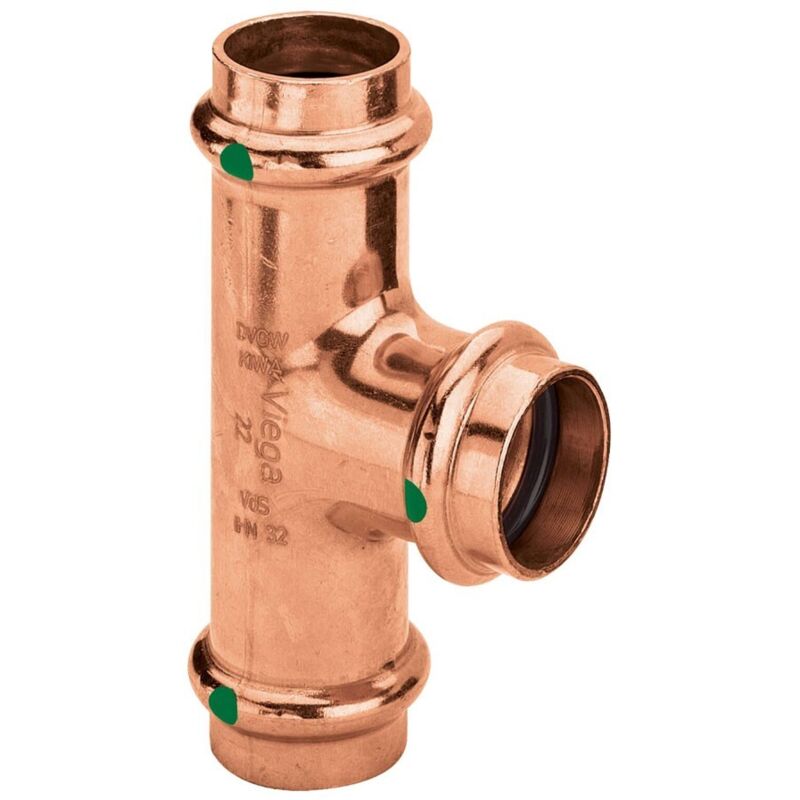 foto del prodotto t ridotto in rame da crimpare - fff 28x15x28