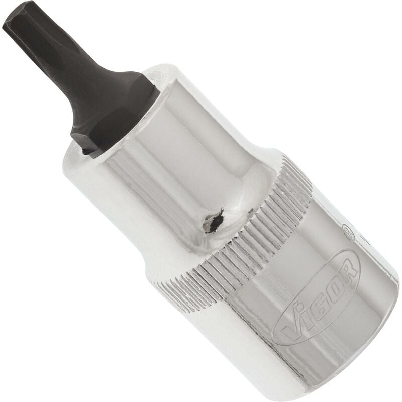 foto del prodotto t screwdriver socket v2153 attacco quadro, cavo, 1 2 di pollice 12,5 mm profilo interno torx size t27