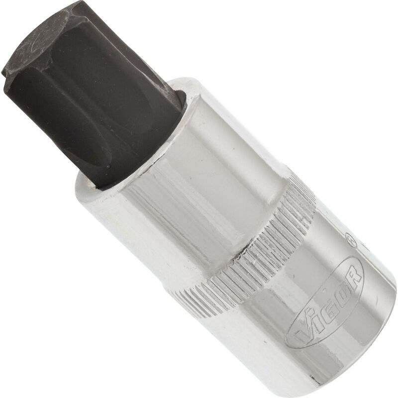 foto del prodotto t screwdriver socket v2160 attacco quadro, cavo, 1 2 di pollice 12,5 mm profilo interno torx size t70