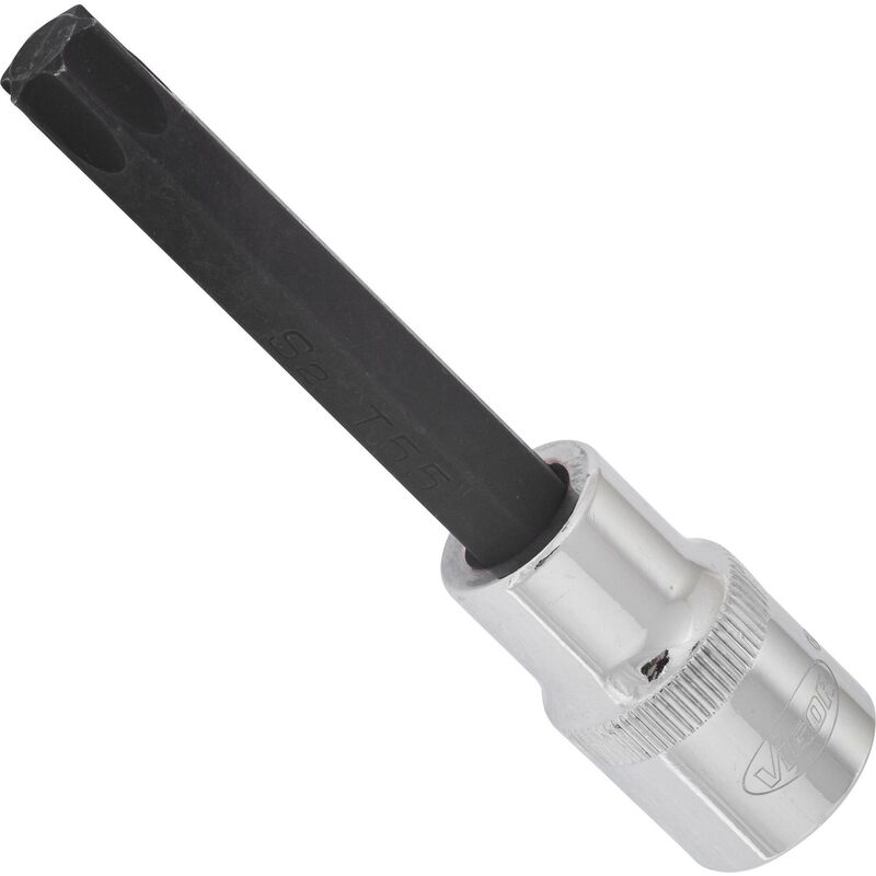 foto del prodotto t screwdriver socket v2170 attacco quadro, cavo, 1 2 di pollice 12,5 mm profilo interno torx size t55