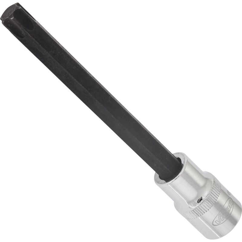 foto del prodotto t screwdriver socket v2176 attacco quadro, cavo, 1 2 di pollice 12,5 mm profilo interno torx size t55