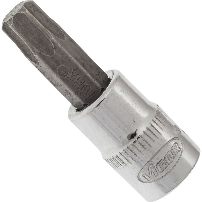 foto del prodotto t screwdriver socket v2447n attacco quadro, cavo, 1 4 di pollice 6,3 mm profilo interno torx size t40