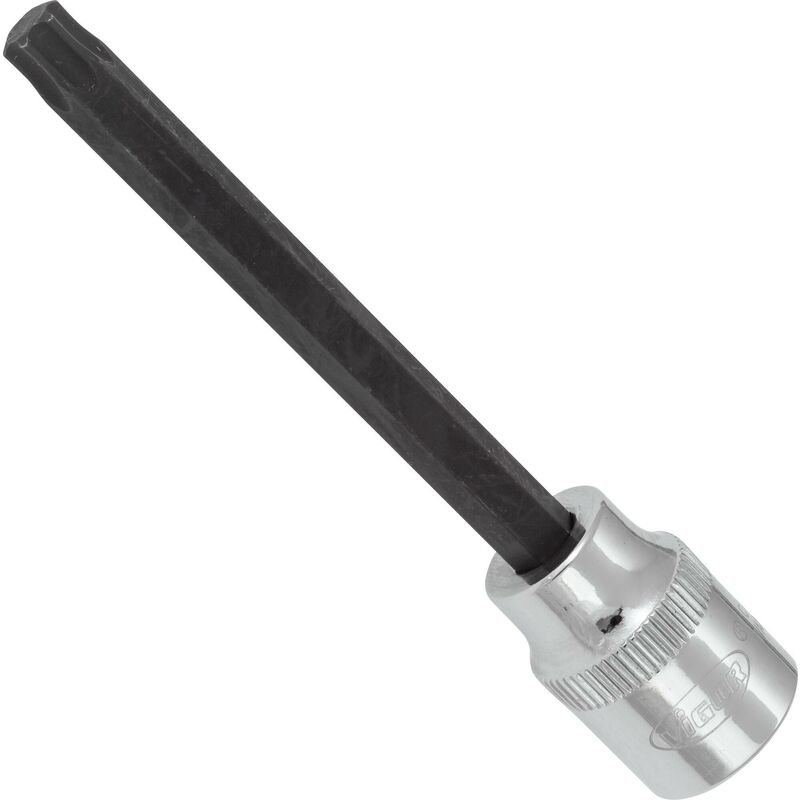 foto del prodotto t screwdriver socket v6088 attacco quadro, cavo, 3 8 di pollice 10 mm profilo interno torx size t40