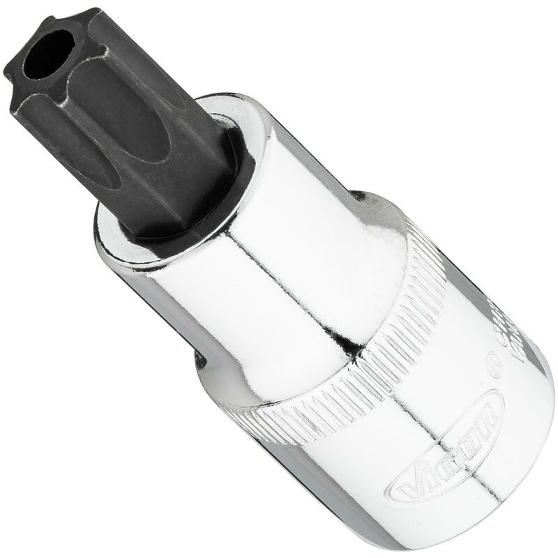 foto del prodotto t screwdriver socket v7055 t55h attacco quadro, cavo, 1 2 di pollice 12,5 mm profilo torx tamper resistant size t55h