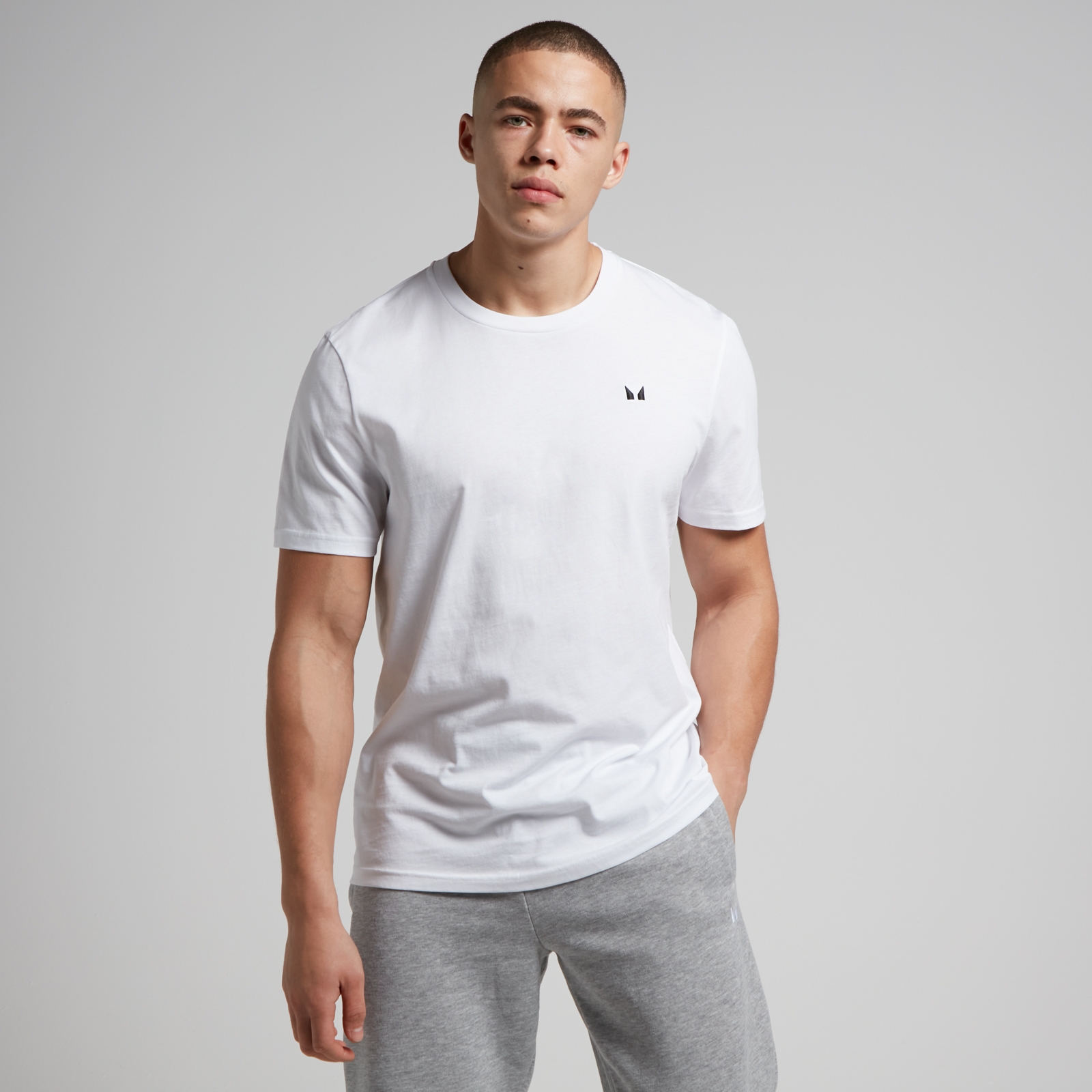 foto del prodotto t shirt a maniche corte mp rest day da uomo bianca xl
