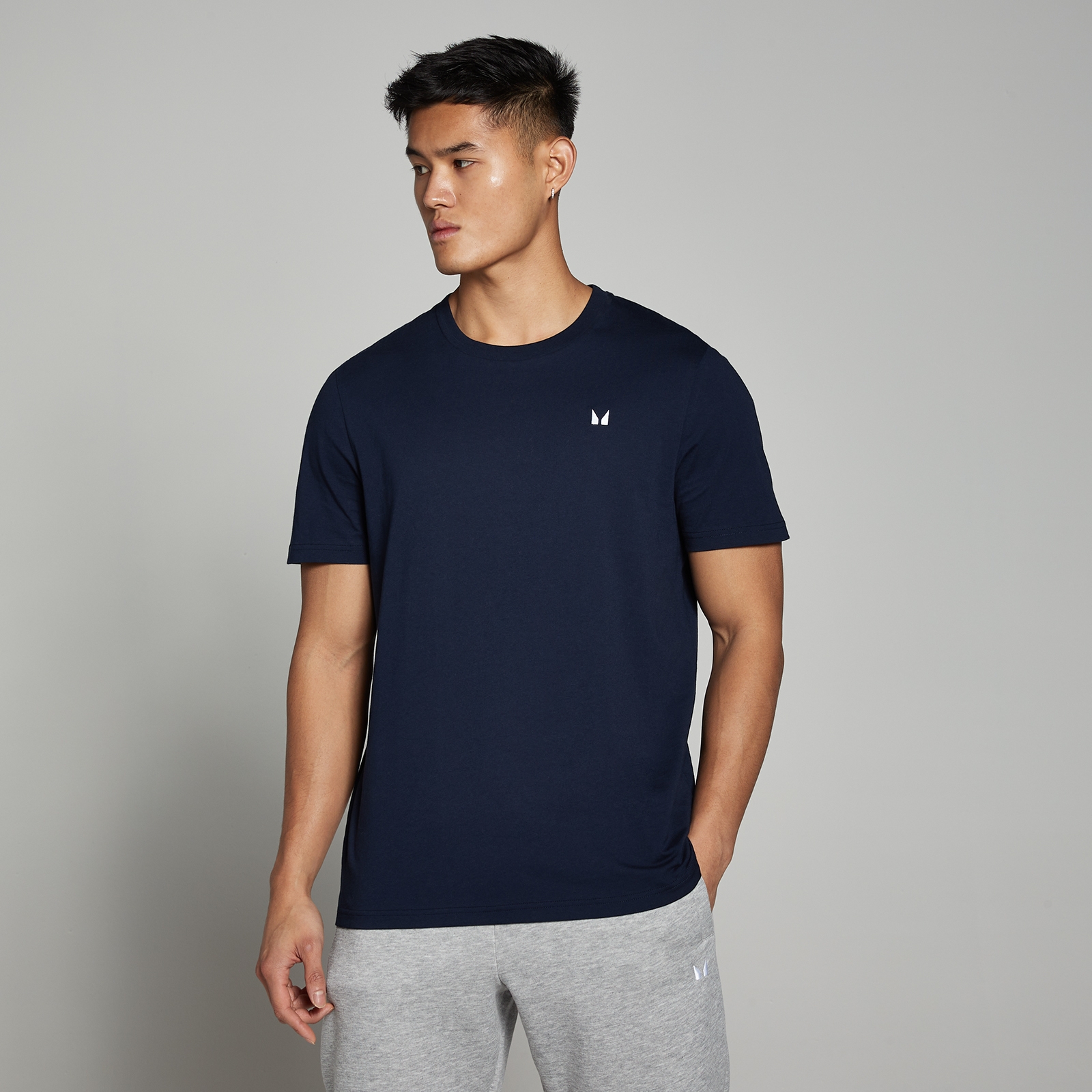 foto del prodotto t shirt a maniche corte mp rest day da uomo blu navy s