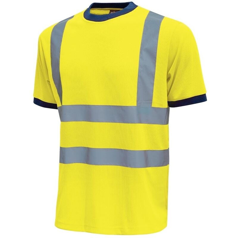 foto del prodotto t shirt alta visibilit gialla u power glitter giallo 3xl
