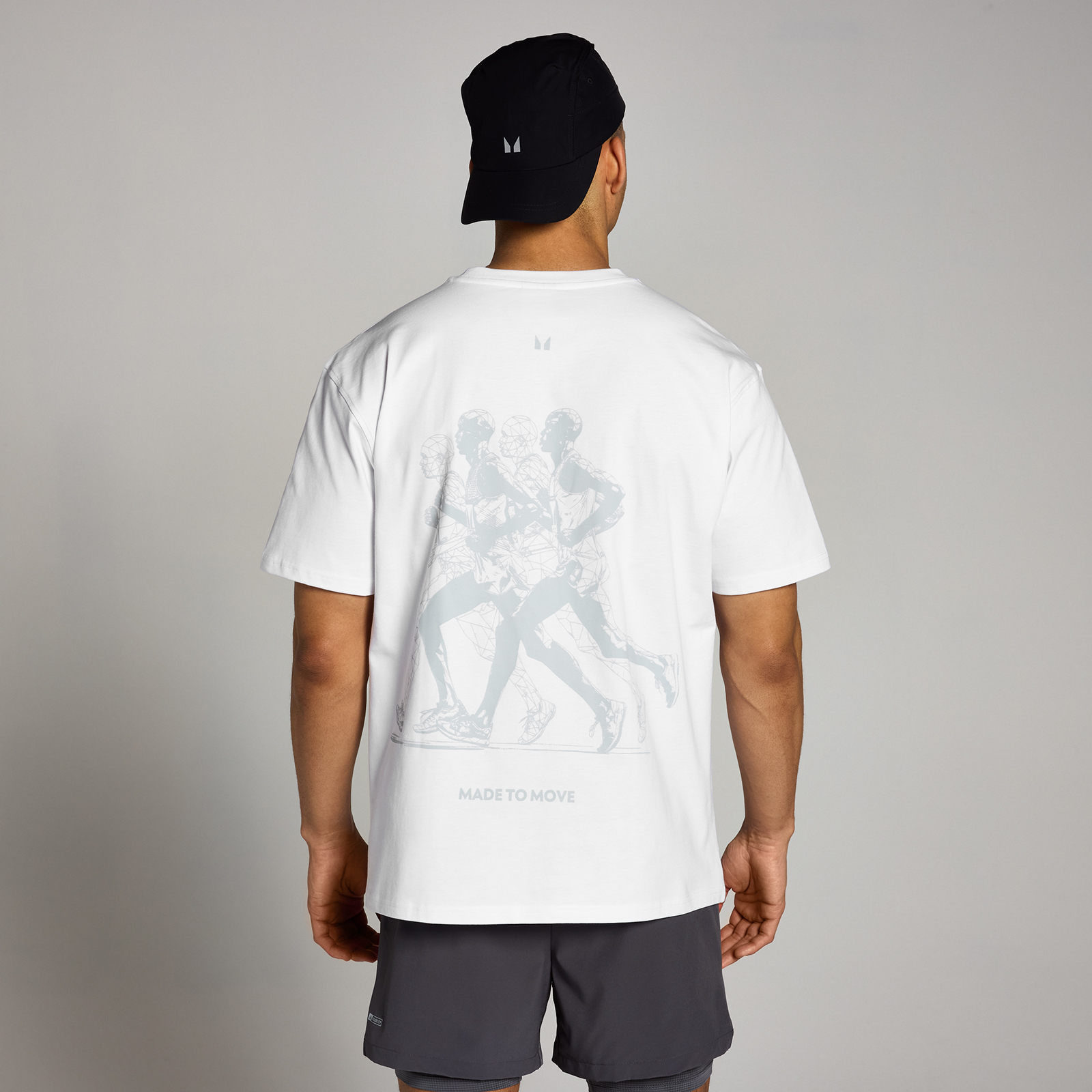 foto del prodotto t shirt da jogging con grafica mp velocity ultra bianca l xl