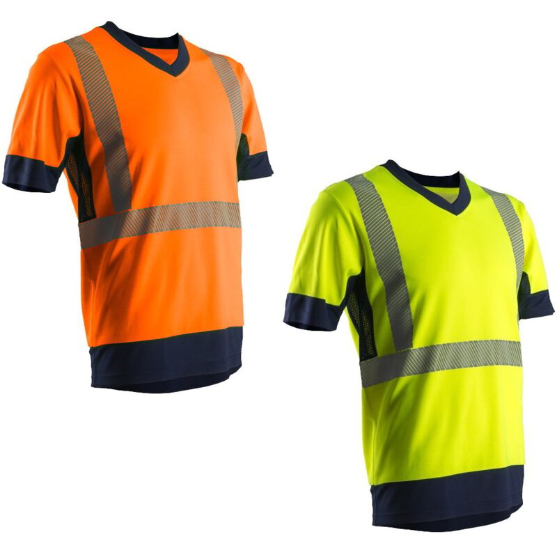 foto del prodotto t shirt da lavoro alta visibilit coverguard komo xl arancione