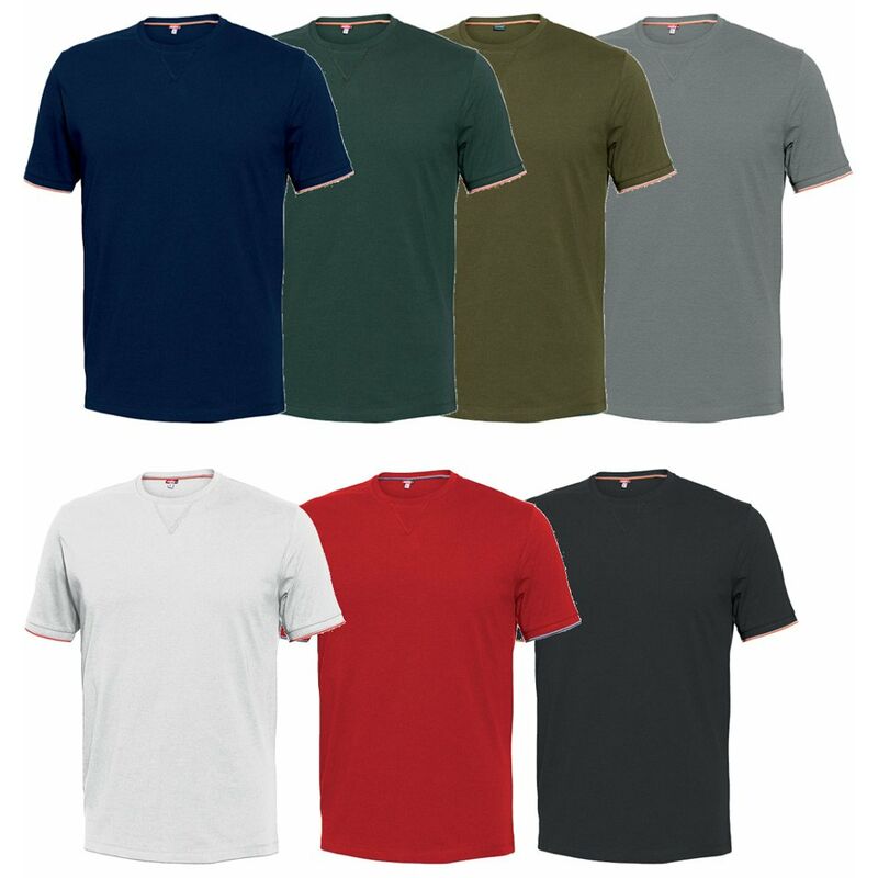 foto del prodotto t-shirt da lavoro industrial starter rapallo 08182 - l - grey