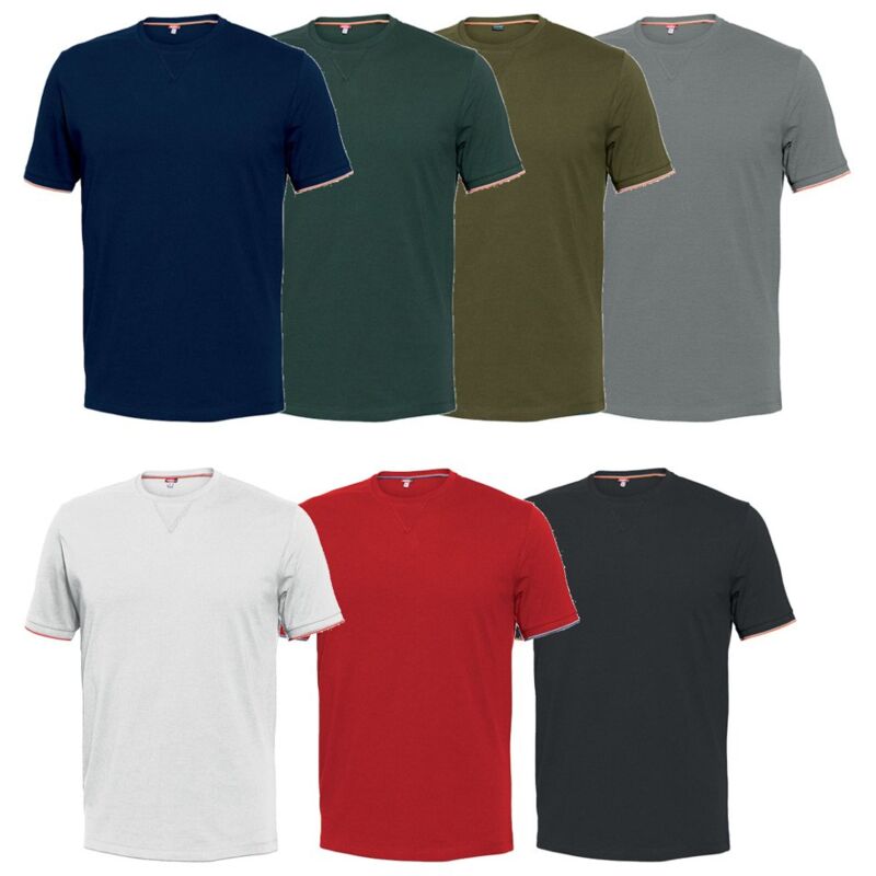 foto del prodotto t shirt da lavoro industrial starter rapallo 08182 xxl nero