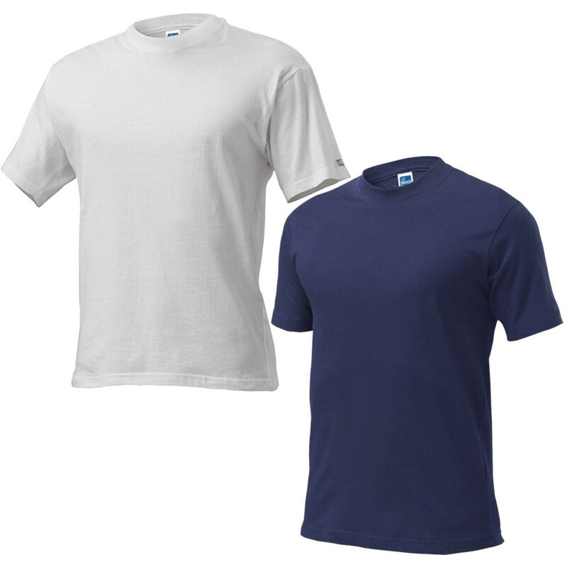 foto del prodotto t shirt da lavoro siggi ischia l blu