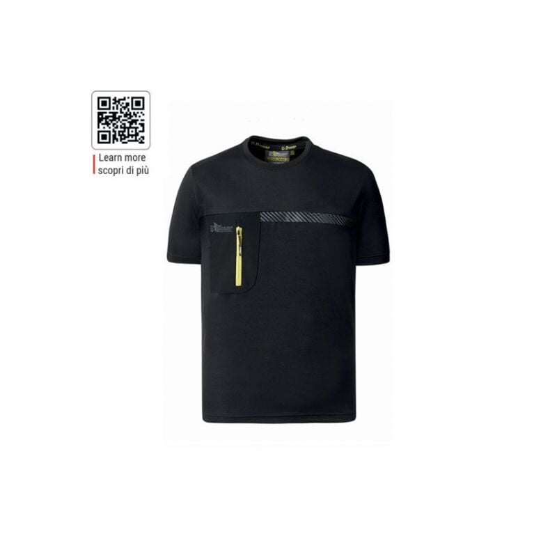 foto del prodotto t shirt da lavoro u power christal m nero