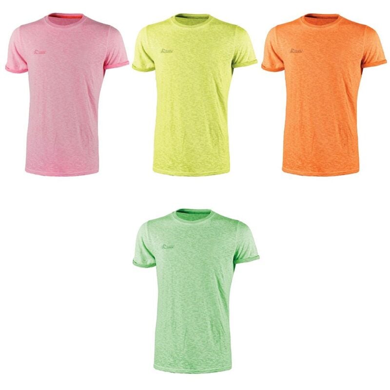 foto del prodotto t shirt da lavoro u power fluo l arancione