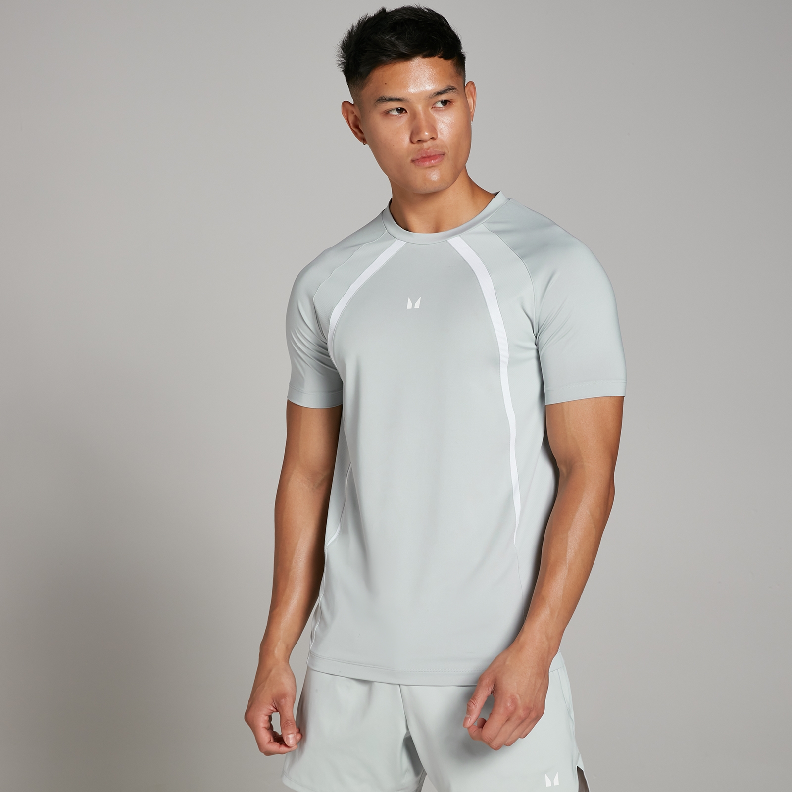 foto del prodotto t shirt mp tempo da uomo blu pallido m