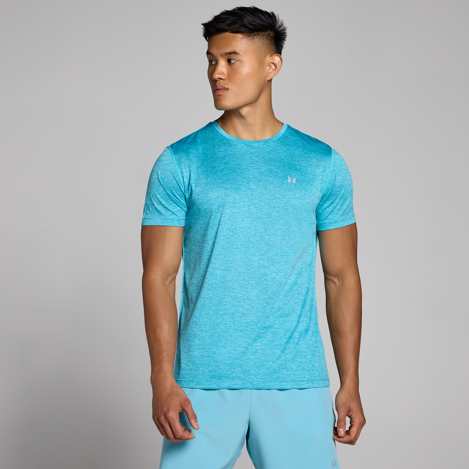 foto del prodotto t shirt mp tempo m lange da uomo ciano xxxl