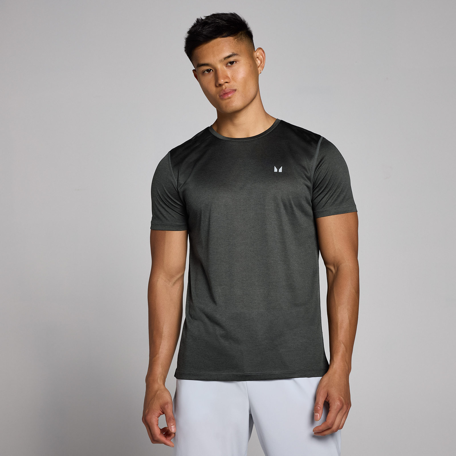 foto del prodotto t shirt mp tempo m lange da uomo nero slavato xs