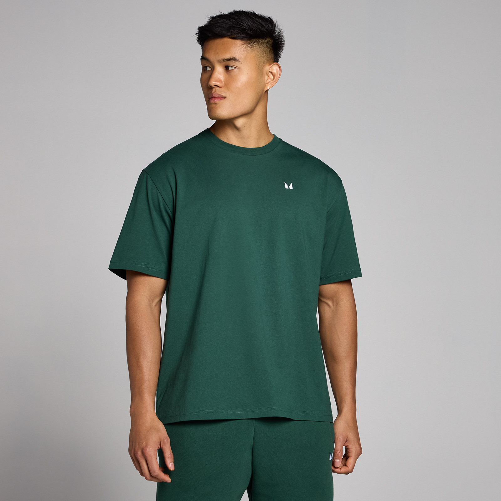 foto del prodotto t shirt oversize mp rest day da uomo racing green xs