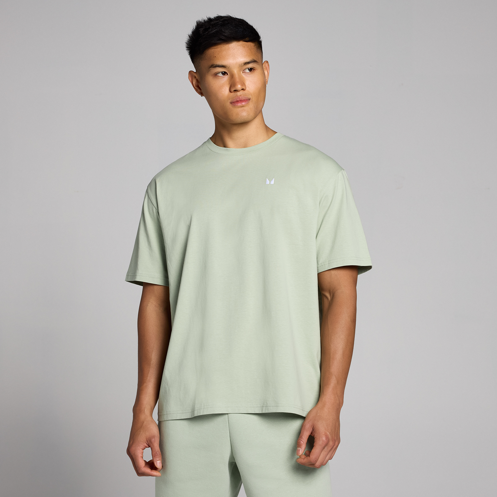 foto del prodotto t shirt oversize mp rest day da uomo verde pastello m