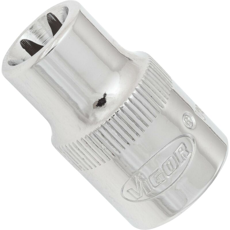 foto del prodotto t socket v2614n attacco quadro, cavo, 3 8 di pollice 10 mm profilo esterno torx size e11