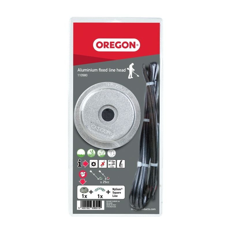 foto del prodotto t te d brousailleuse t te à fil fixe en aluminium oregon 110980 manuel