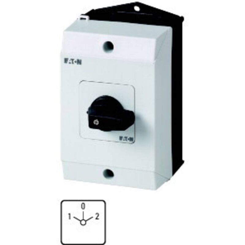foto del prodotto t0 3 8212 i1 interruttore a camme 20 a 2 x 60 grigio, nero 1 pz. eaton