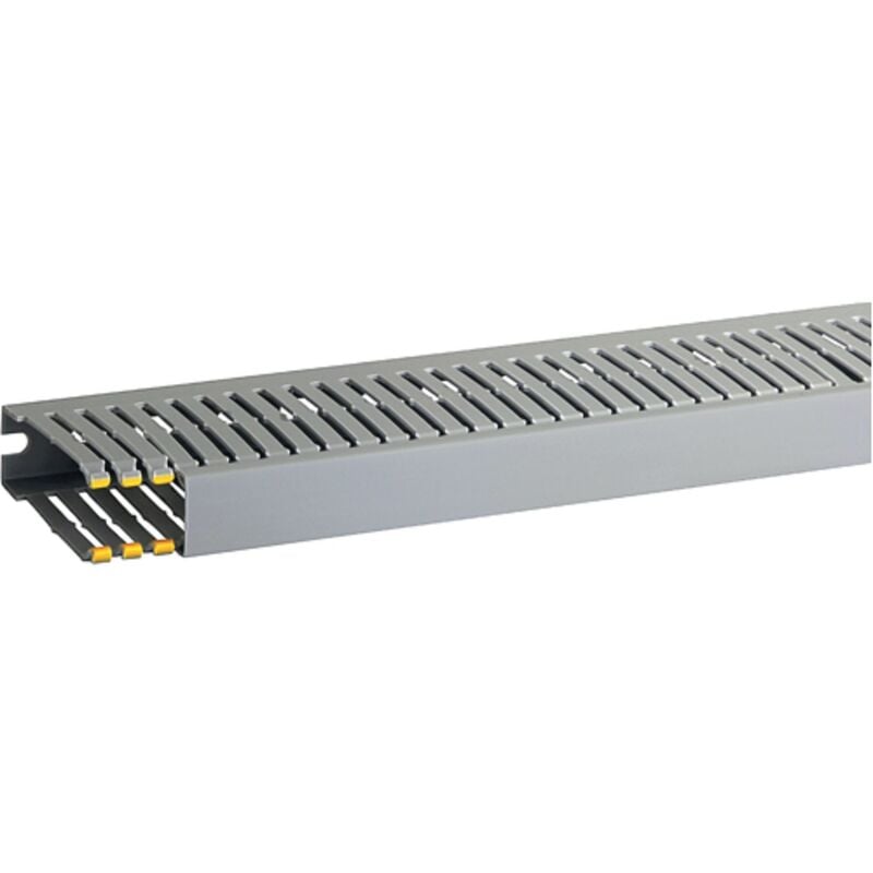 foto del prodotto t1-en 25x80 g canaletta con coestruso morbido modulo 10 feritoia 4, grigio