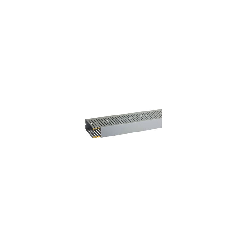 foto del prodotto t1 en 40x100 g canalina con coestruso morbido modulo 10 feritoia 4, grigio