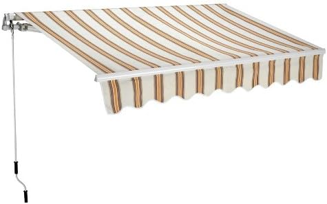 foto del prodotto t1372011 c tenda da sole a barra quadra 200x250 cm riga beige