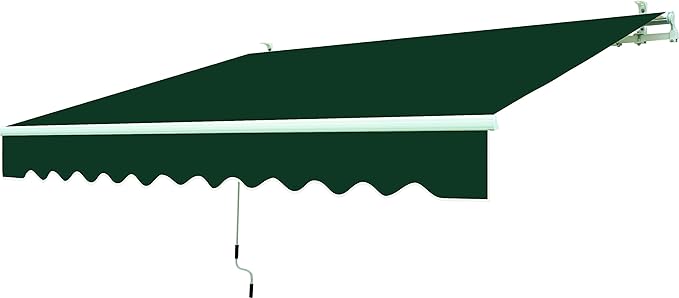 foto del prodotto t1372012 a tenda da sole a barra quadra 200x300 cm verde