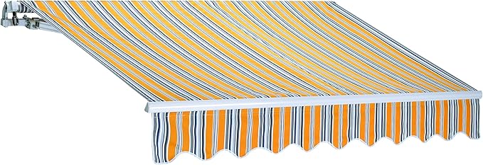 foto del prodotto t1372012 b tenda da sole a barra quadra 200x300 cm riga gialla