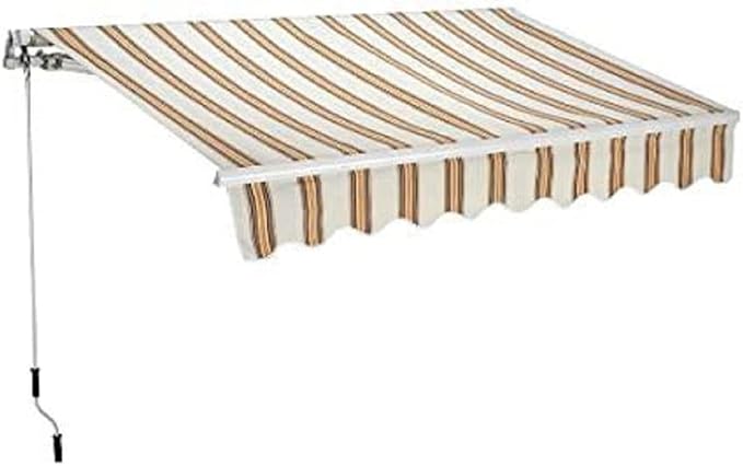 foto del prodotto t1372012 c tenda da sole a barra quadra 200x300 cm riga beige