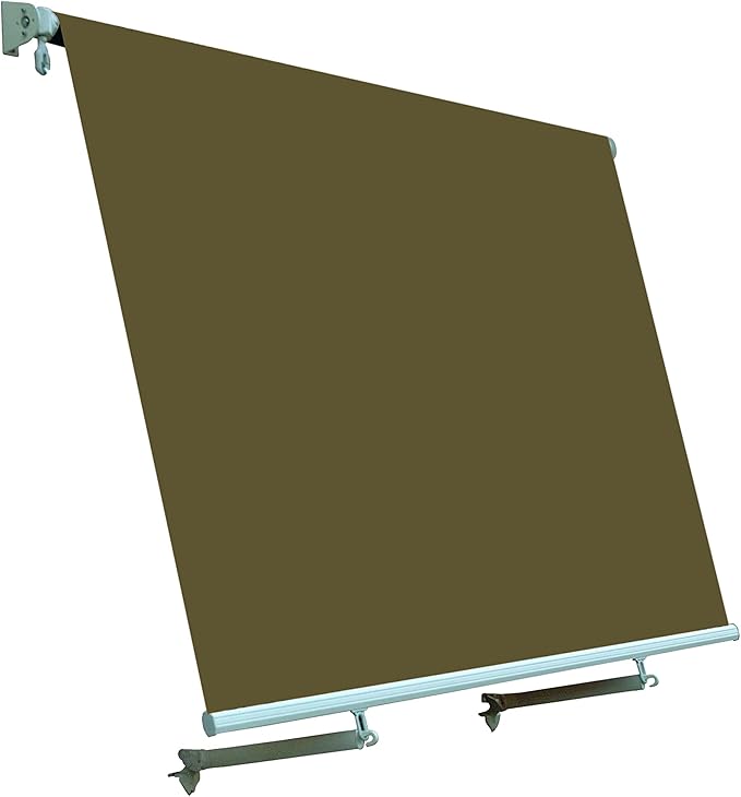 foto del prodotto t1372700 g tenda da sole a caduta con bracci 245x245 cm marrone