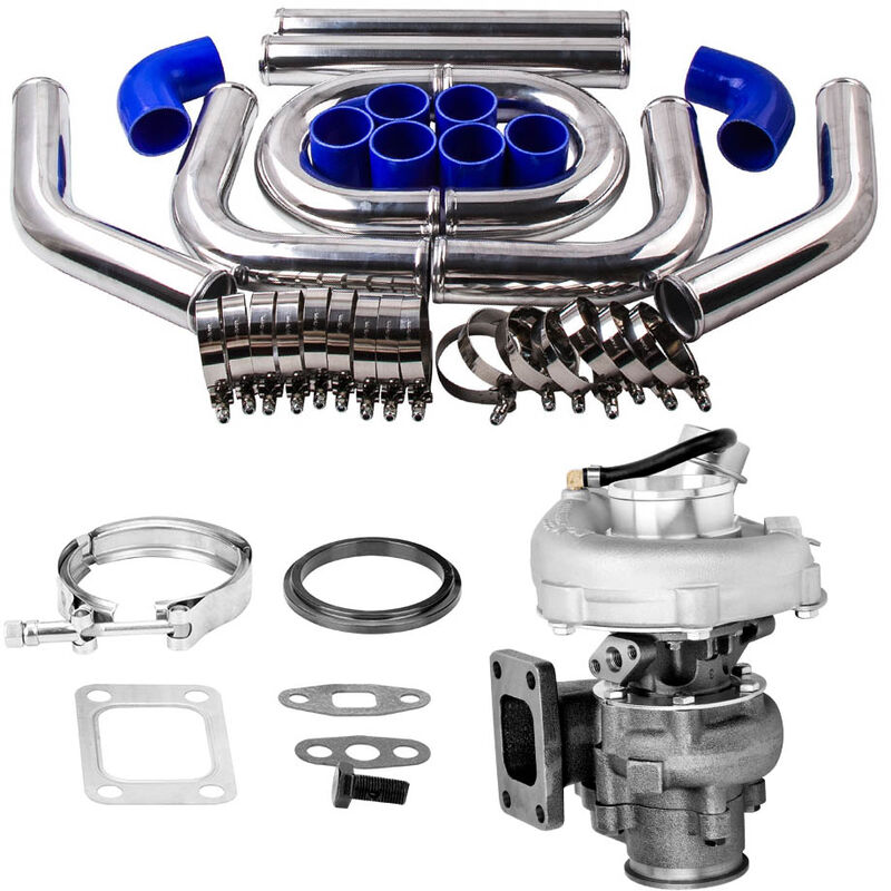 foto del prodotto t3 t4 t3t4 universale turbo oil cooled turbocharger 2.5 piping pipe kit