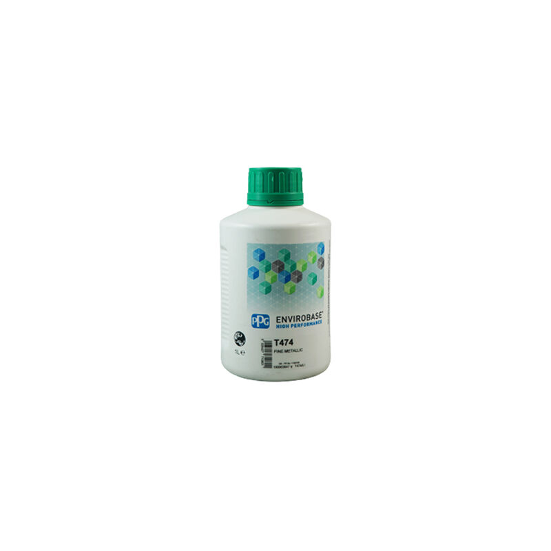 foto del prodotto t474 envirobase hp fine metallic litri 1 ppg