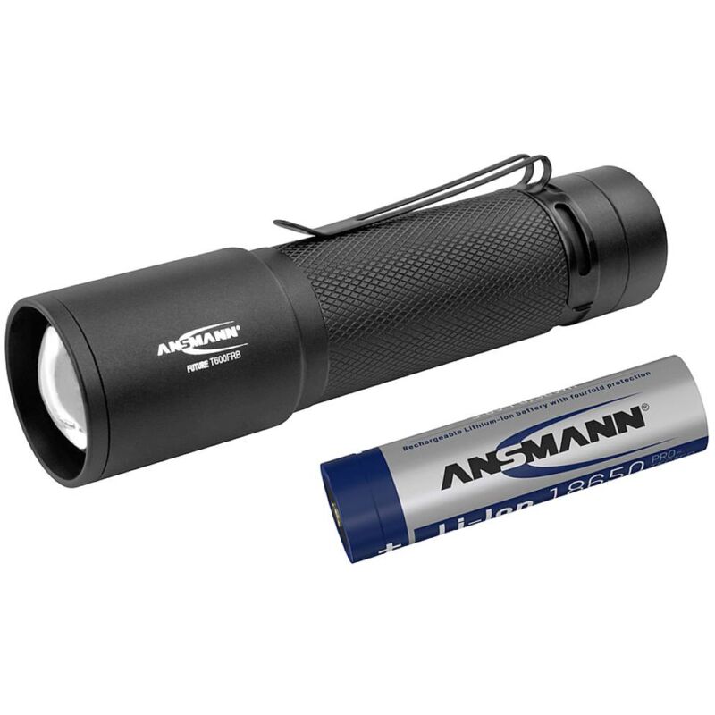 foto del prodotto t600frb led monocolore torcia tascabile a batteria, a batteria ricaricabile 620 lm 27 h 142 g ansmann