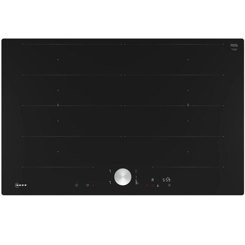 foto del prodotto t68pty4l0. colore del prodotto nero, posizionamento dell apparecchio da incasso, dimensione della larghezza del piano cottura 80 cm. tipo di