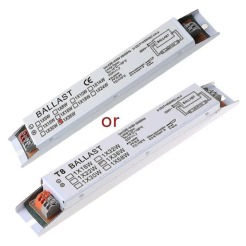 foto del prodotto t8 36w ballast elettronico ad alta efficienza 1 lampada ballast per luce fluorescente