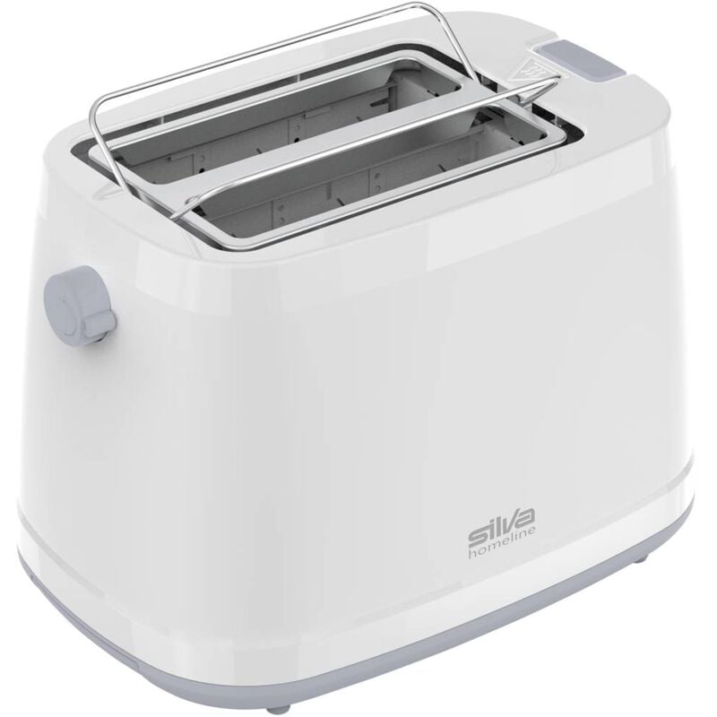 foto del prodotto ta 2302 tostapane con griglia scaldabriosche bianco silva homeline