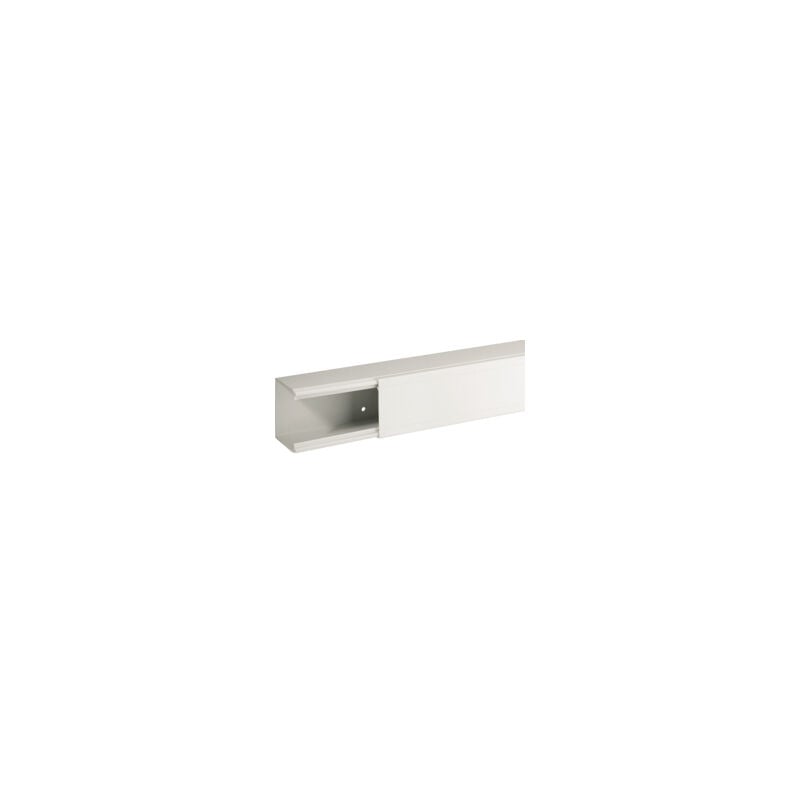 foto del prodotto ta en 60x60 w canalina porta cavi a base piana, bianco