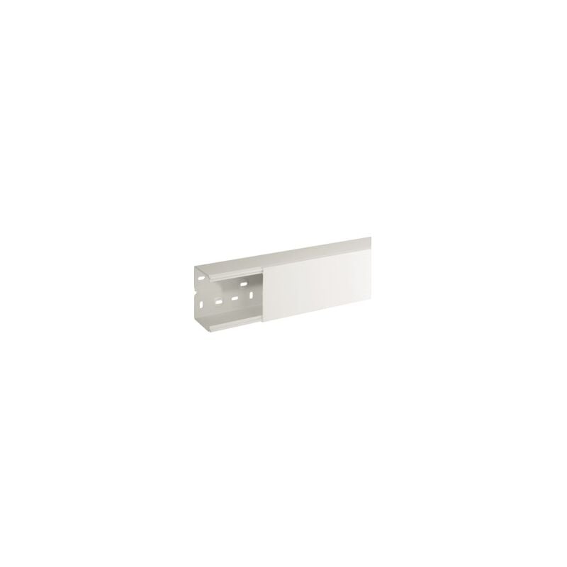 foto del prodotto ta n 100x80 w canale porta apparecchi e porta cavi bianco