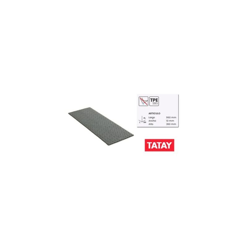 foto del prodotto ta tay tappeto bagno tatay 96 x 36 diamond sbs grigio 5513306