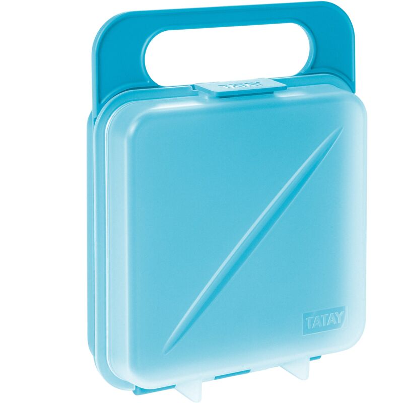 foto del prodotto ta tay tatay 1167100 titolare del panino di plastica blue square 18 x 14 x 4,5 cm