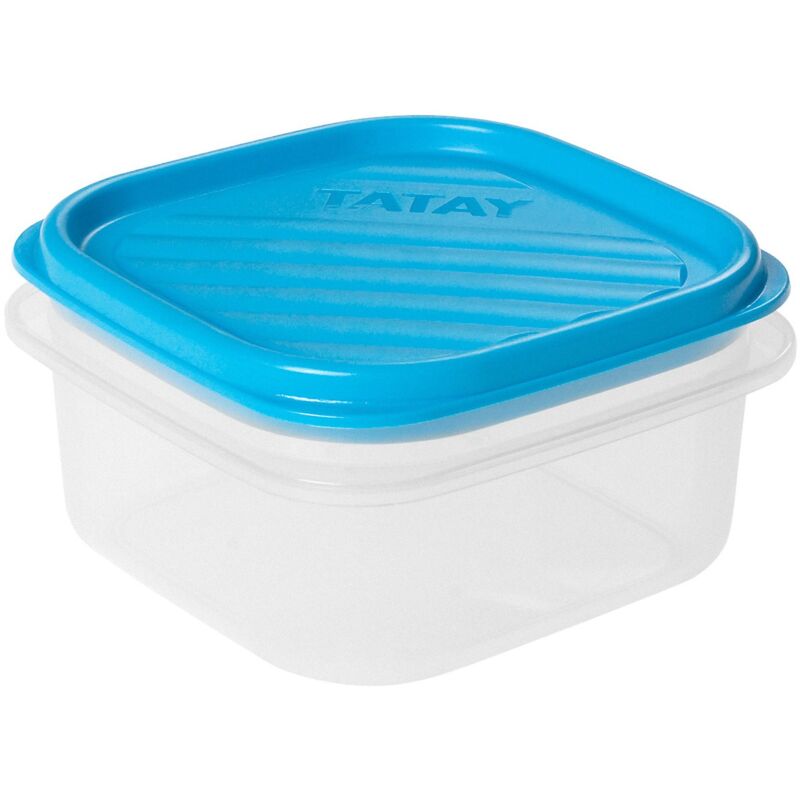 foto del prodotto ta-tay - tatay contenitore per alimenti, ermetico, capacità 0,3l, coperchio a scatto flessibile, senza bpa, adatto al microonde e alla lavastoviglie,