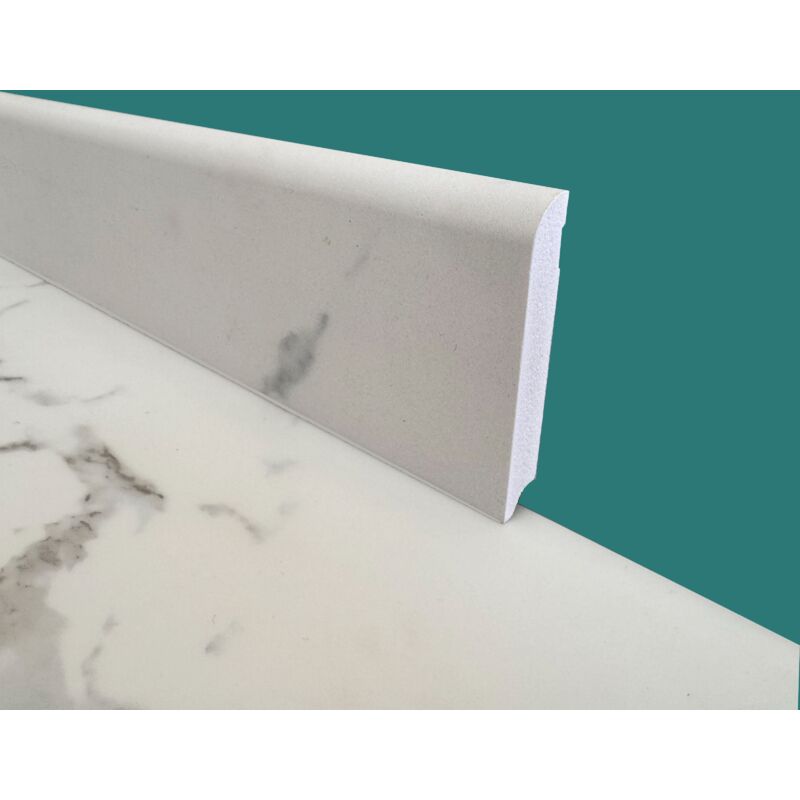 foto del prodotto taac battiscopa in polistrutturato coordinati linea spc 70x10mm bc marmo, legno, cemento. aldebaran