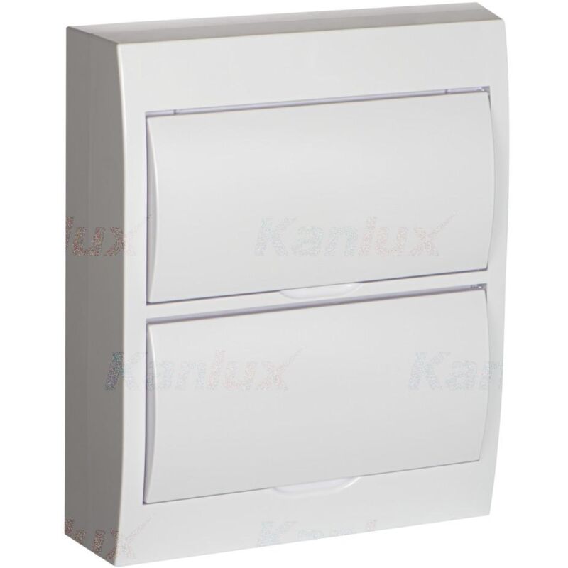 foto del prodotto tabella di distribuzione db 2x12 moduli ip40 mural plastica bianca