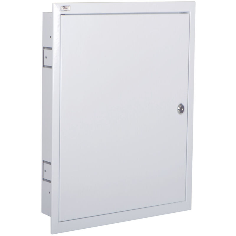 foto del prodotto tabella di distribuzione inserita acciaio bianco 3x24 moduli 30 ip30 58 582x595mm